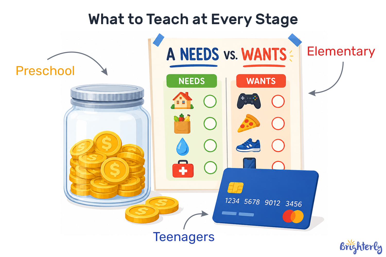 5. Teach Needs vs. Wants