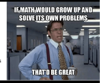 funny math problem