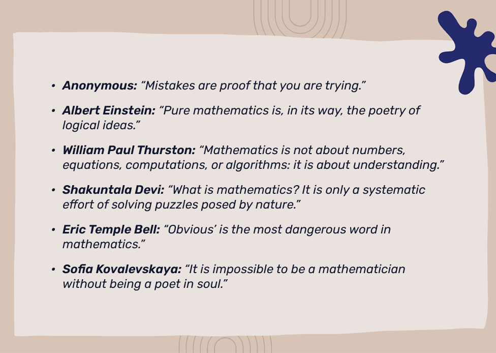 Top funny math quotes for high school students