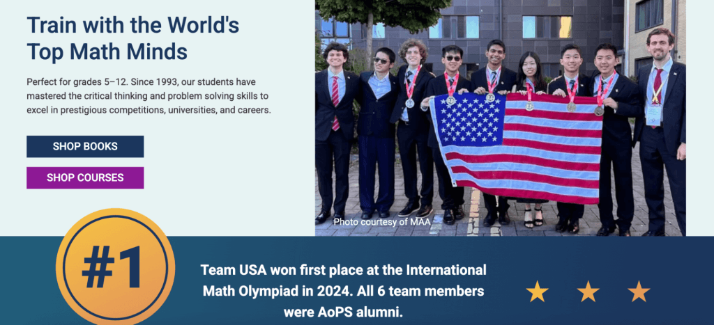 AoPS online homeschool math curriculum