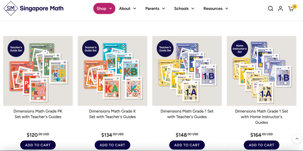 Singapore Math: Pricing