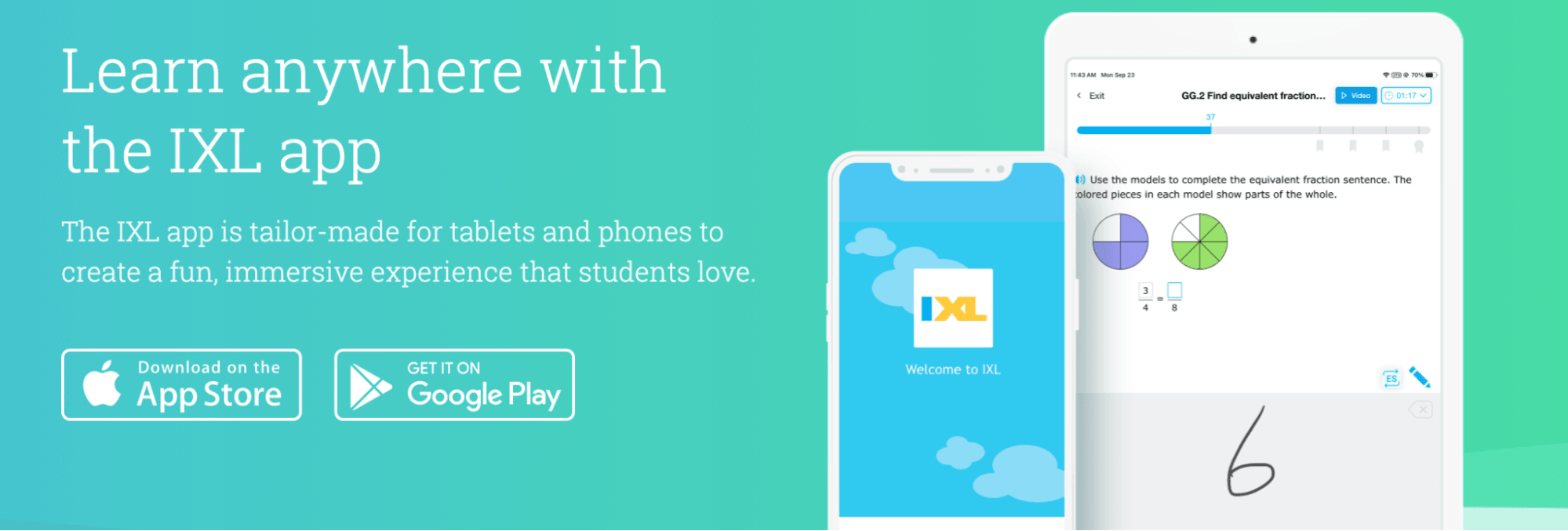 #9 IXL math learning app