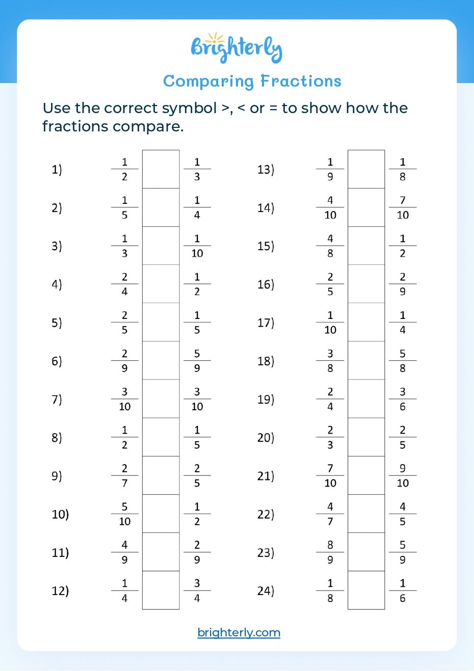 free-comparing-fractions-worksheets-comparison-fraction-worksheets