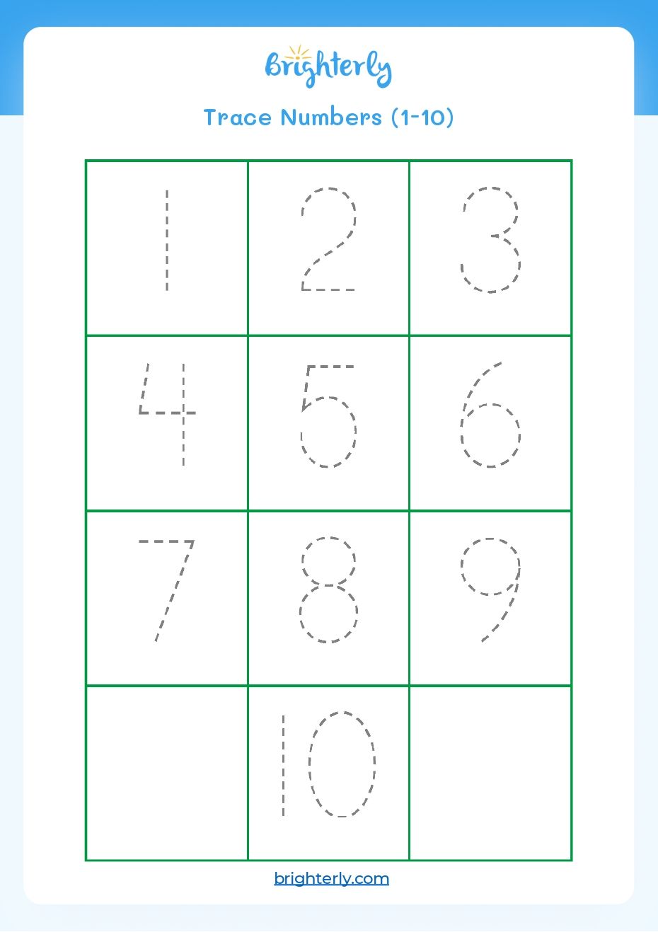free printable number tracing worksheets pdf brighterly com
