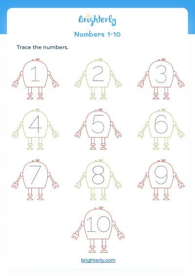 Number Worksheet For Kindergarten