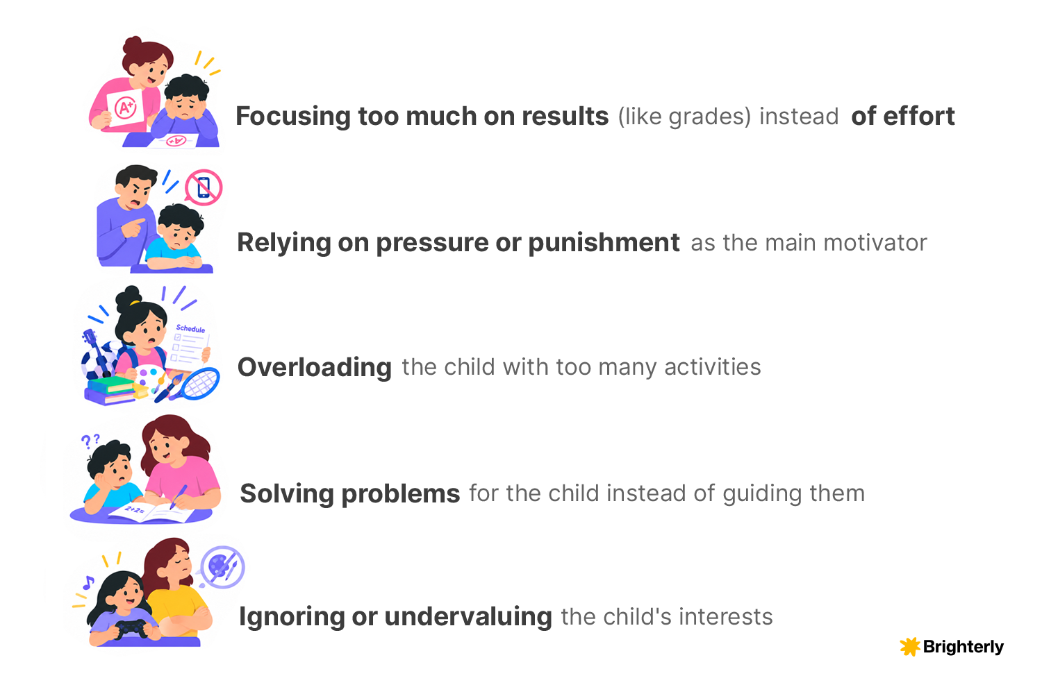 Common Mistakes Parents Make