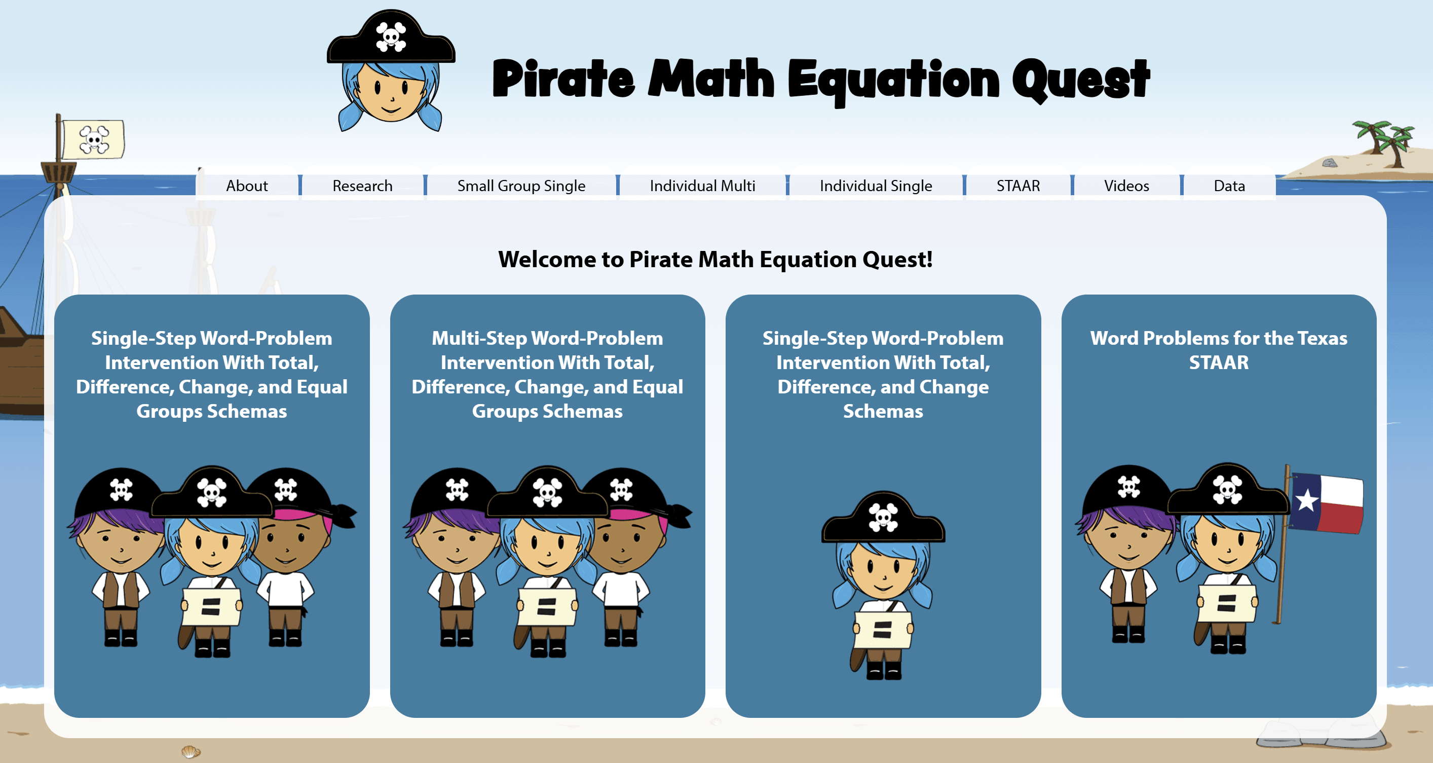 #7 Pirate Math Equation Quest