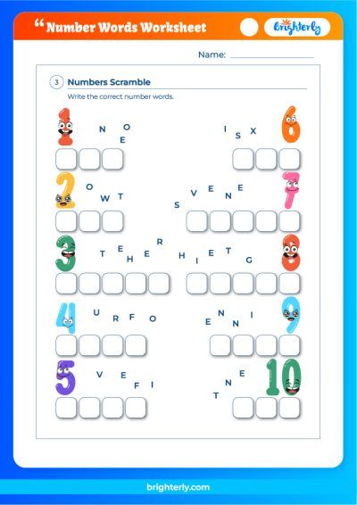 Writing Numbers In Words Year 5