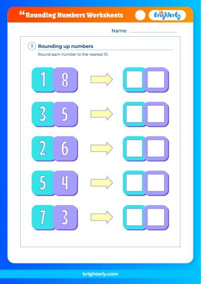 Rounding Numbers To The Nearest Tenth Worksheets