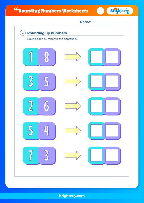 free printable rounding numbers worksheets pdfs brighterly com