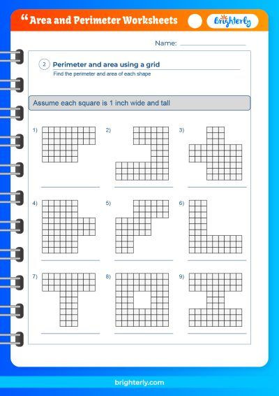 Area And Perimeter Worksheets With Answers