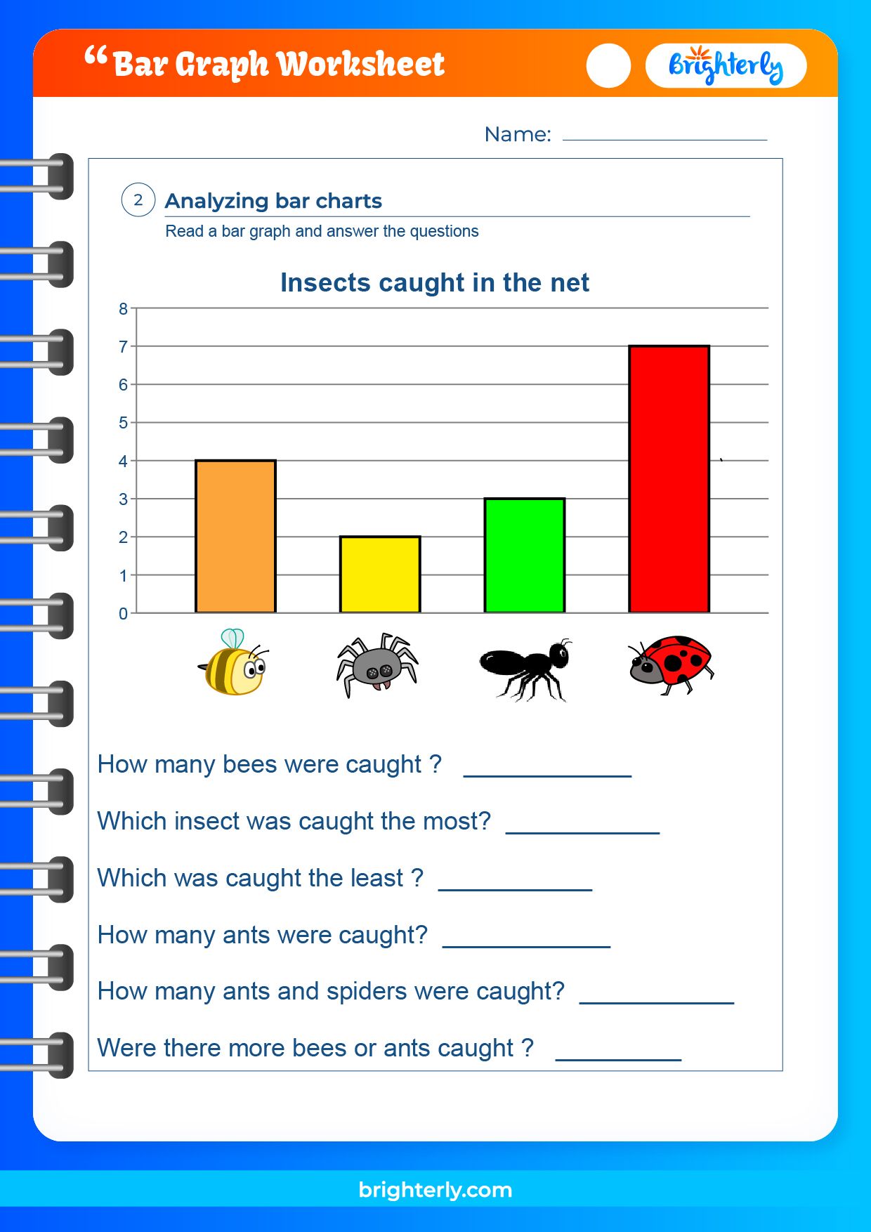 Free Printable Bar Graph Worksheets for Kids [PDFs]