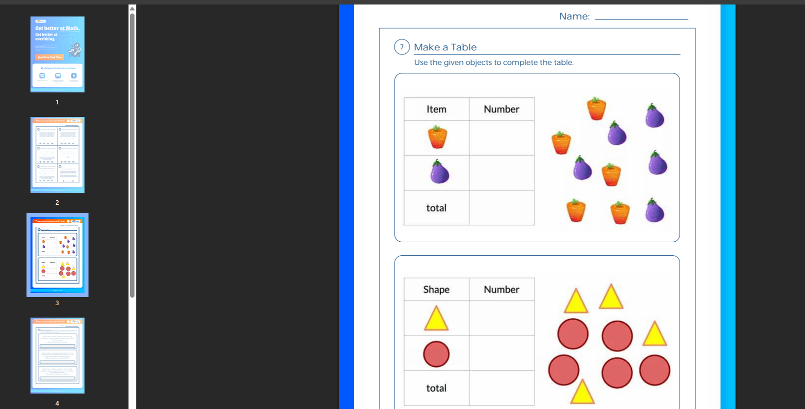 Math Tutoring for Elementary Students
