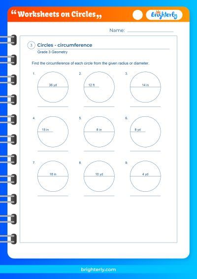 Circle Basics Worksheet