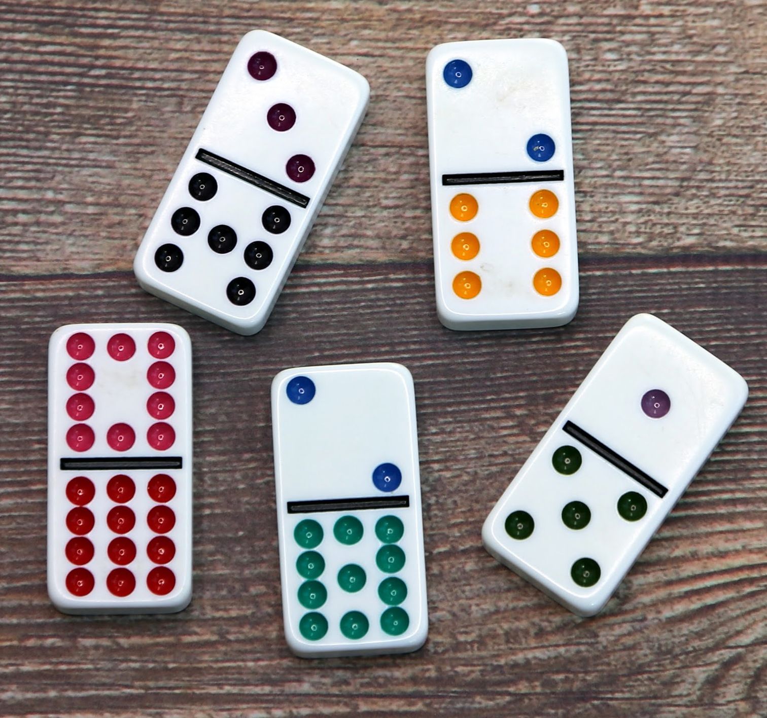 Play Fraction War with Dominoes