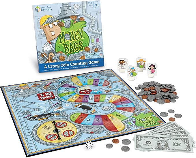 Money Bags Coin Value Game