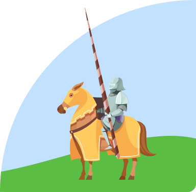 Five Medieval Knights and Measuring Units