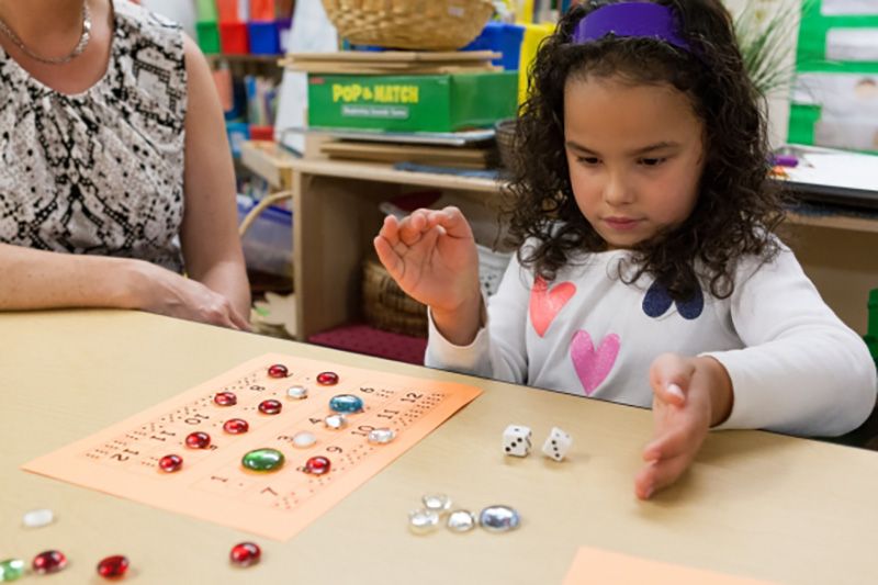 Counting cards and dice