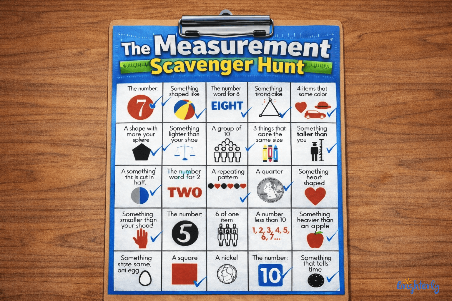 The Measurement Scavenger Hunt