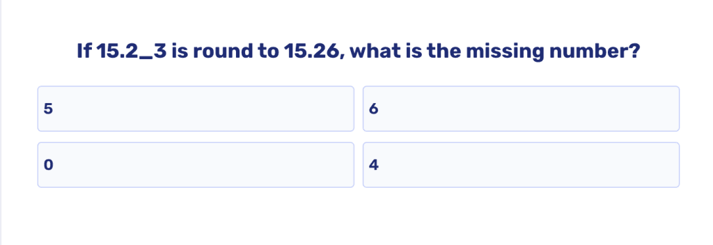 Rounding decimals worksheet: Practice