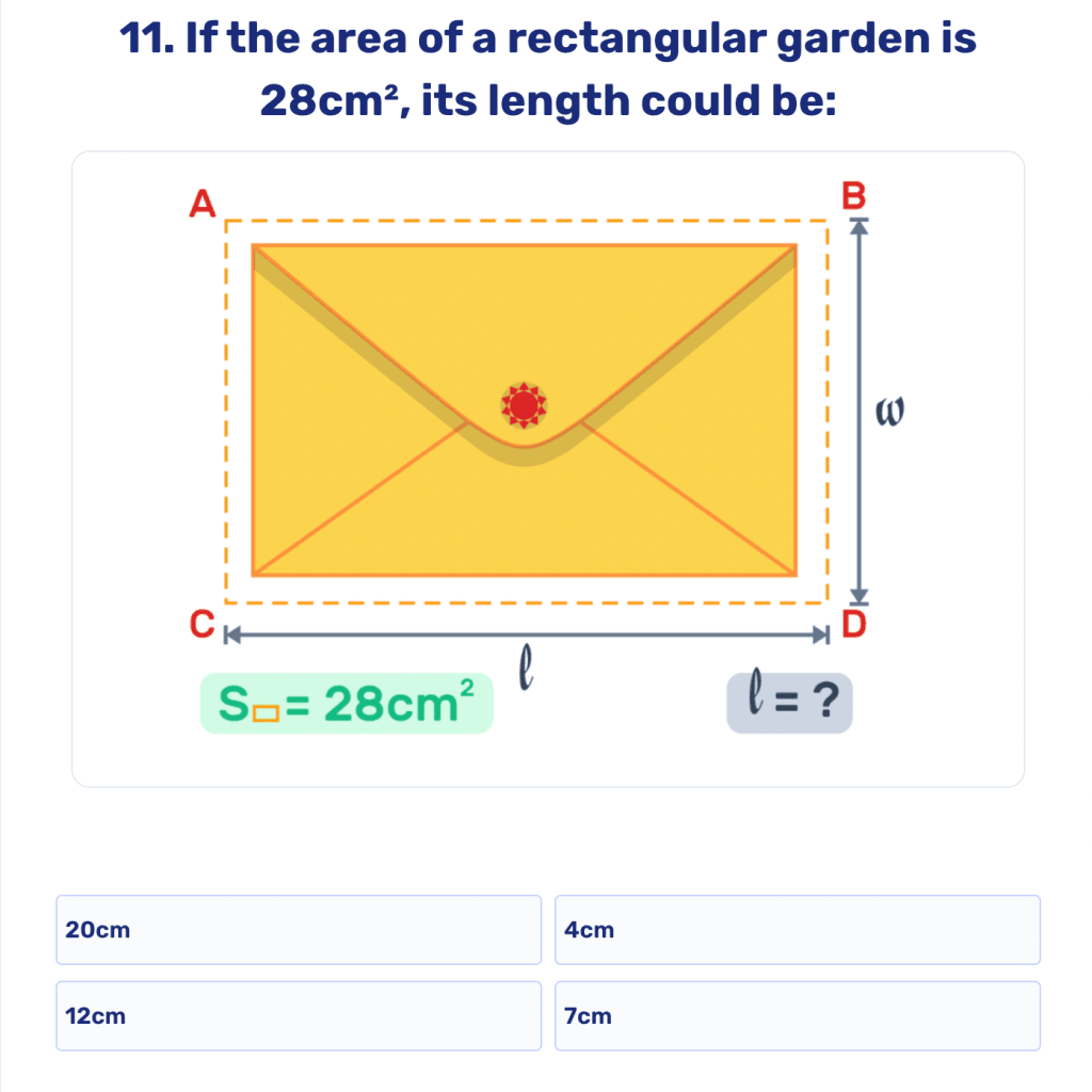 Area and perimeter worksheets 4th grade: Practice