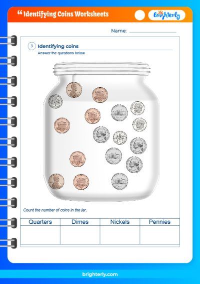 Matching Coins Worksheets