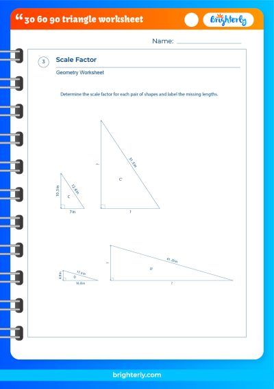 30-60-90 Triangle Worksheet Answers