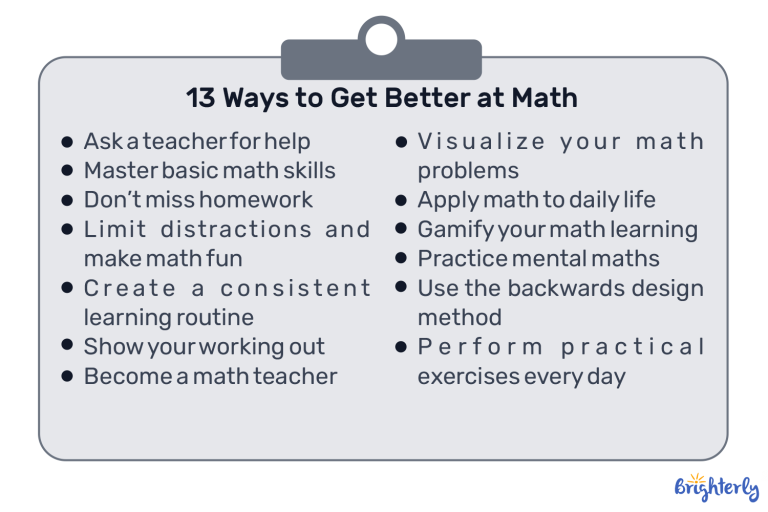 How To Get Better at Math: Tips and Tricks