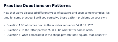 Patterns Worksheets [Free Printable]