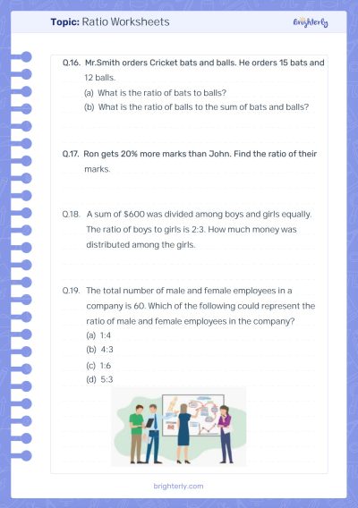Ratio Worksheets