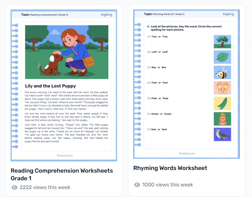 Virtual classroom rules for elementary students on e-learning platforms like Brighterly