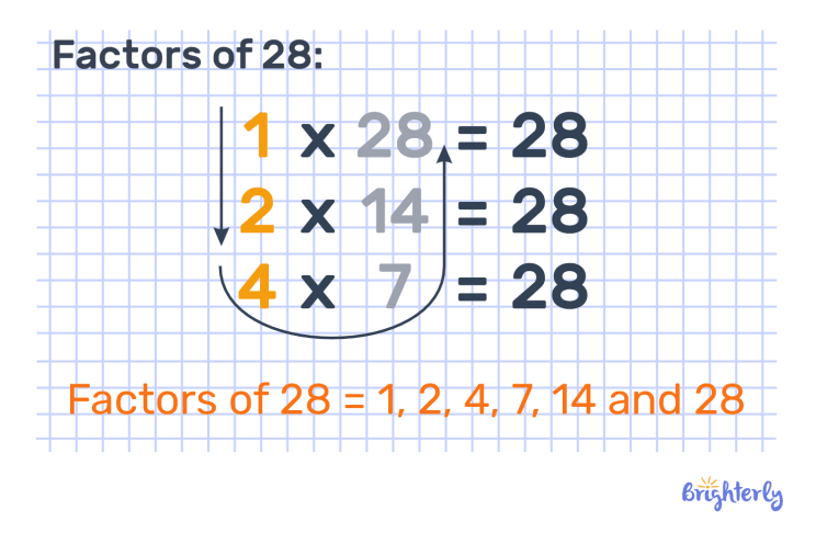 What are Factors of 28? ⭐ Definition With Examples