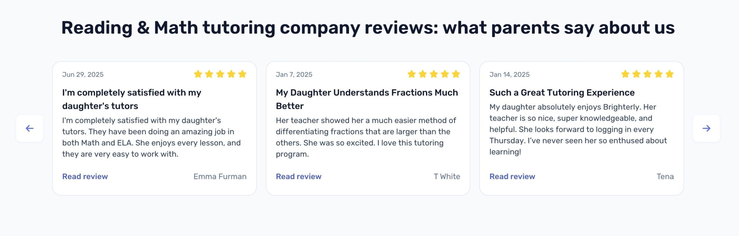 Top professional tutors on board