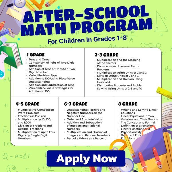Image -After-School Math Program