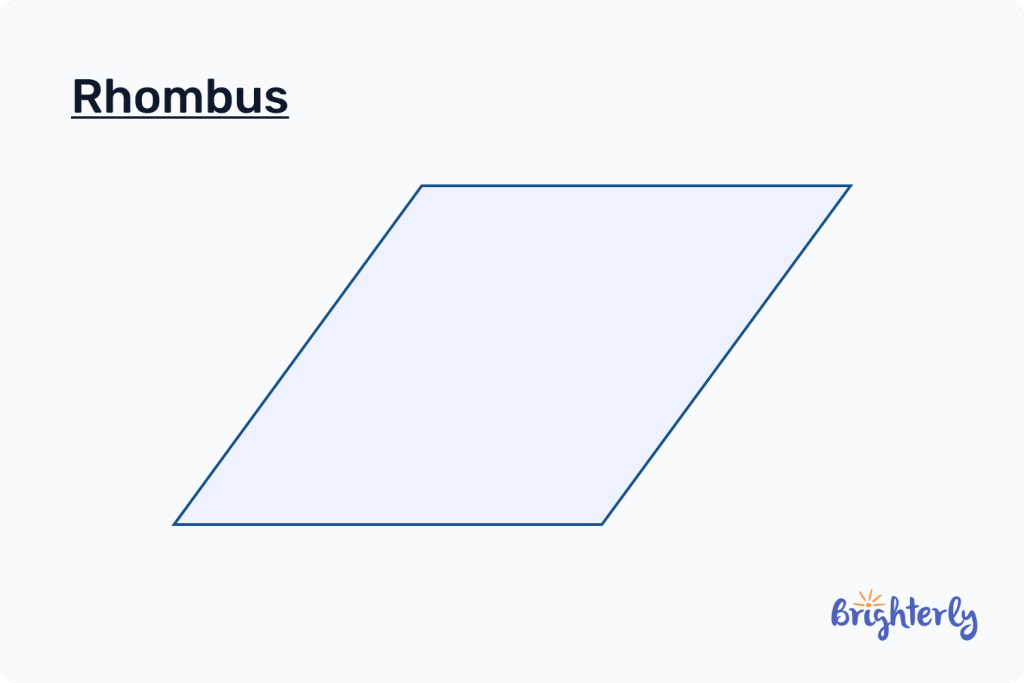 Rhombus in geometry