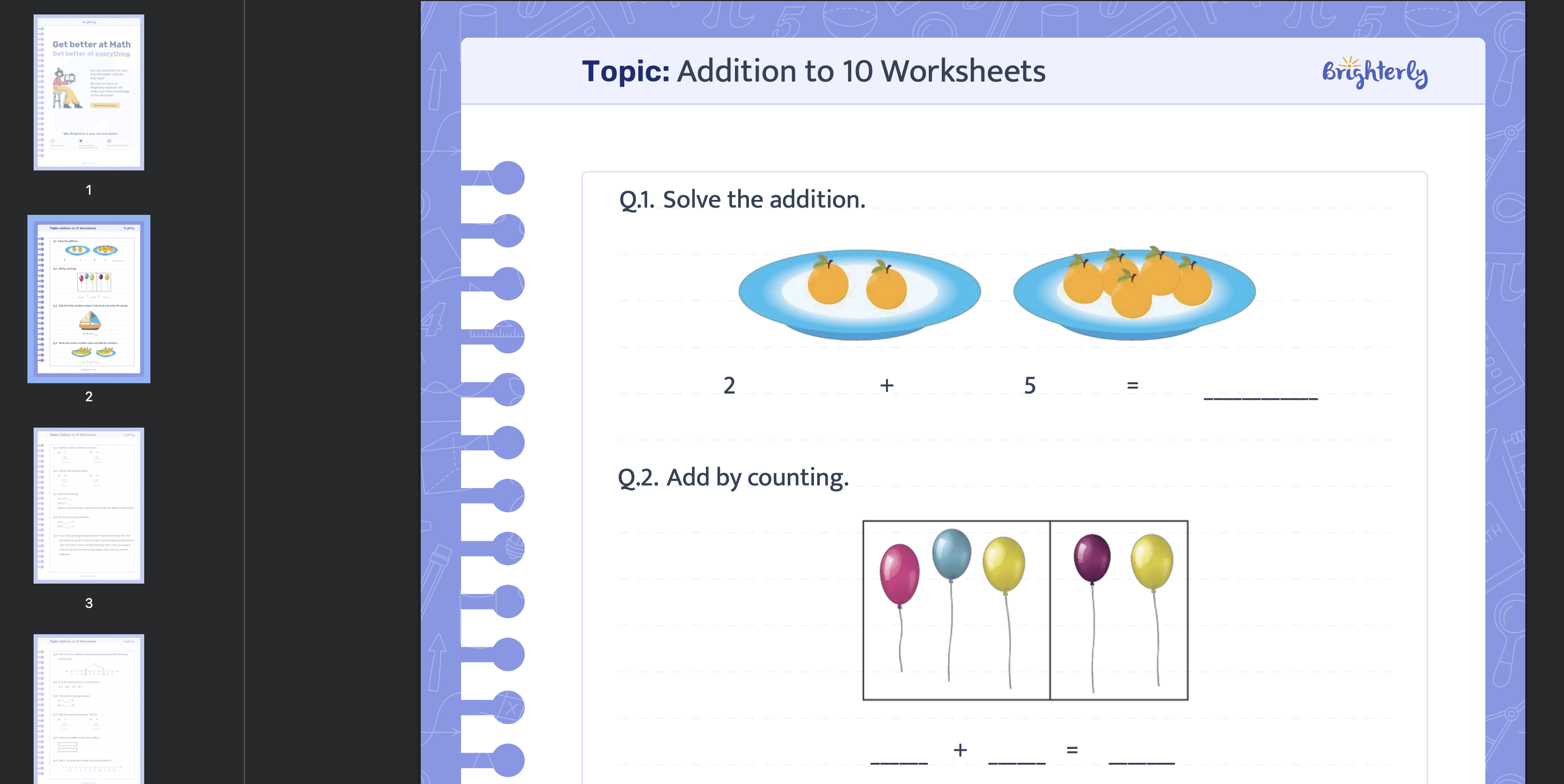 Addition to 10 Worksheets [Free Printable]