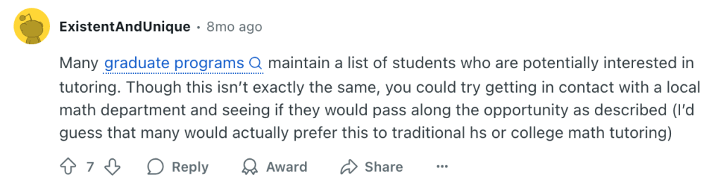 How to find a math tutor Reddit: Tips from users