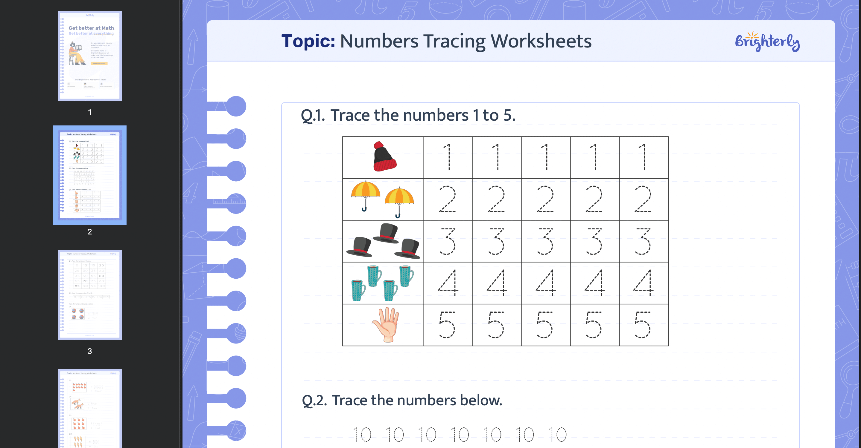 Writing Numbers Worksheets [Free Printable]
