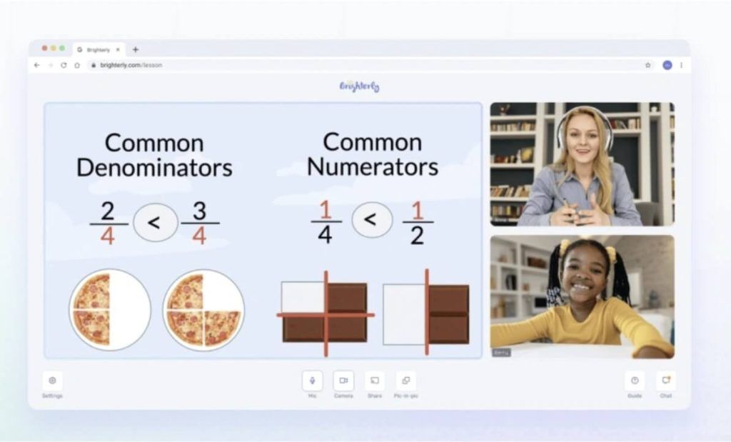 Educational website for kids #1: Brighterly
