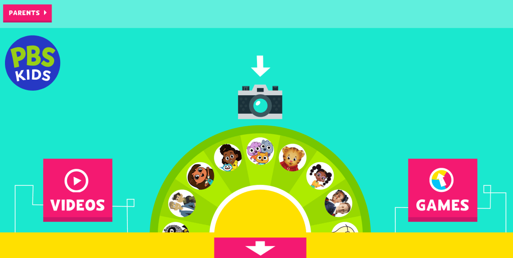 Free educational website for kids #4: PBS Kids