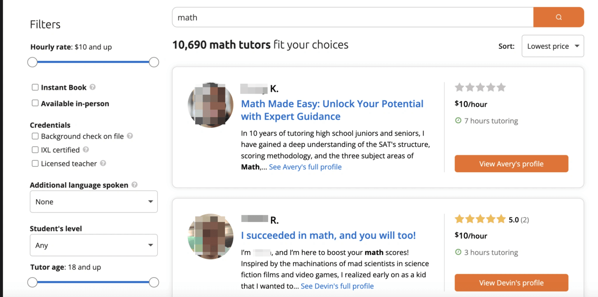 10 Best Online Math Tutoring Services