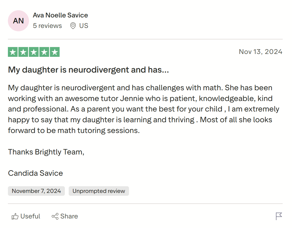 Study with a dyscalculia tutor