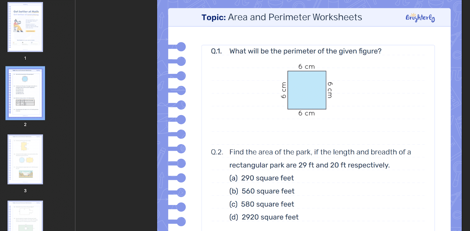 Area and Perimeter Worksheets 5th Grade Free Printable
