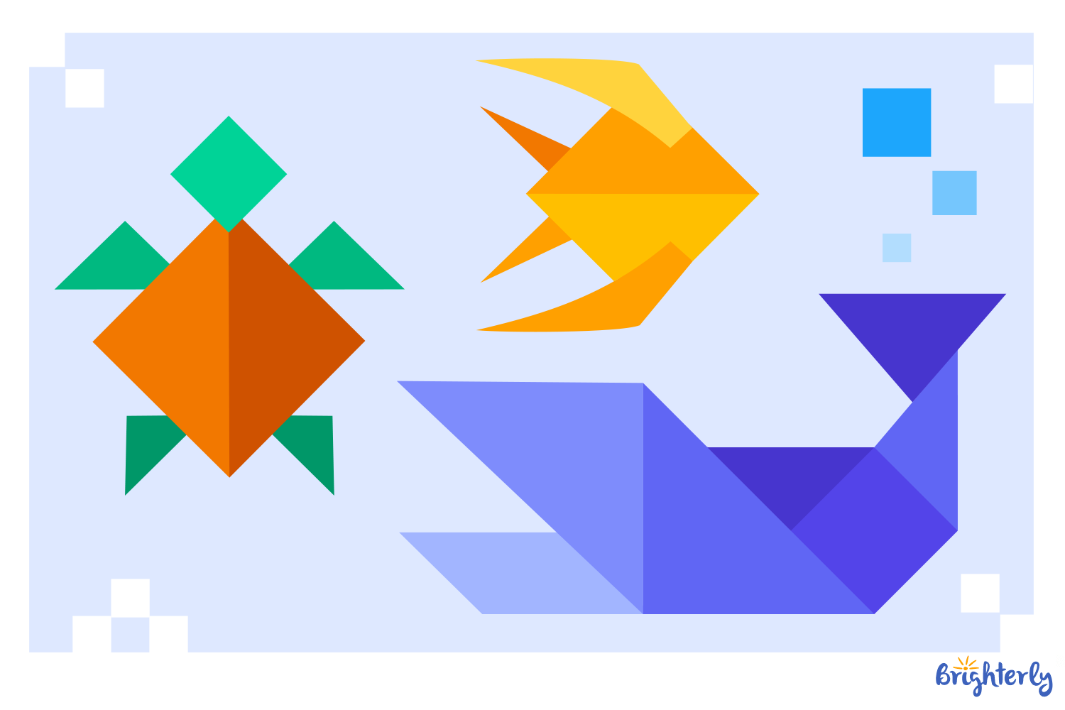 Shape-Shifting With Tangrams