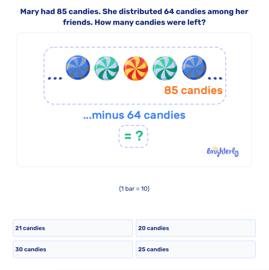 Subtraction word problems worksheet: Practice