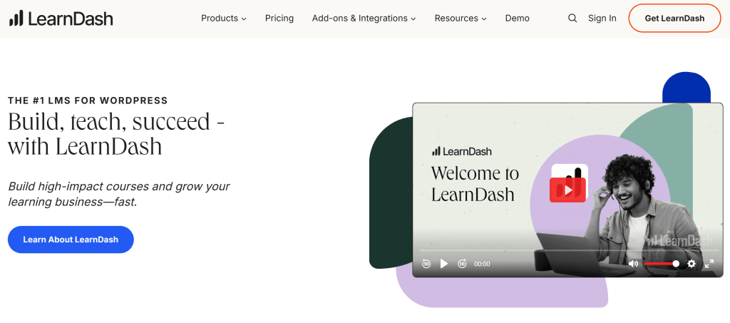 LearnDash online class platform