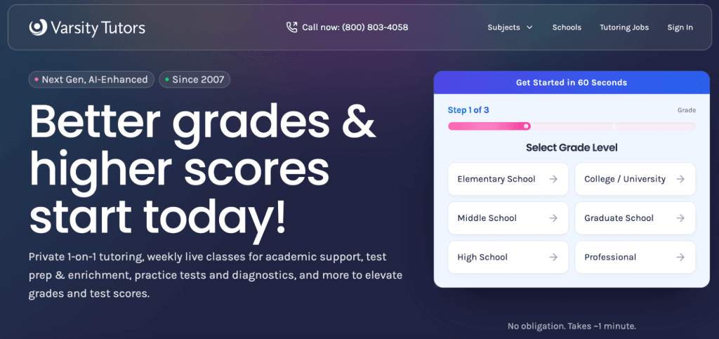 What are the reasons for considering Varsity Tutors alternatives?