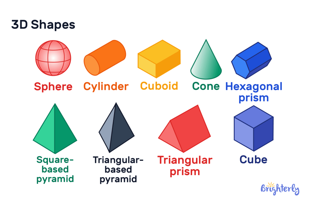 2D Shapes and 3D Shapes 13