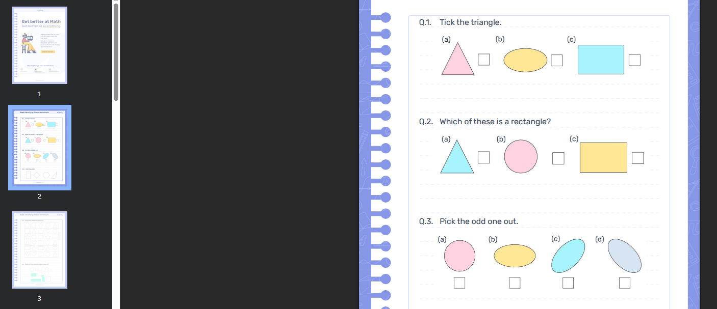 Free Printable Back-to-School Math Worksheets 