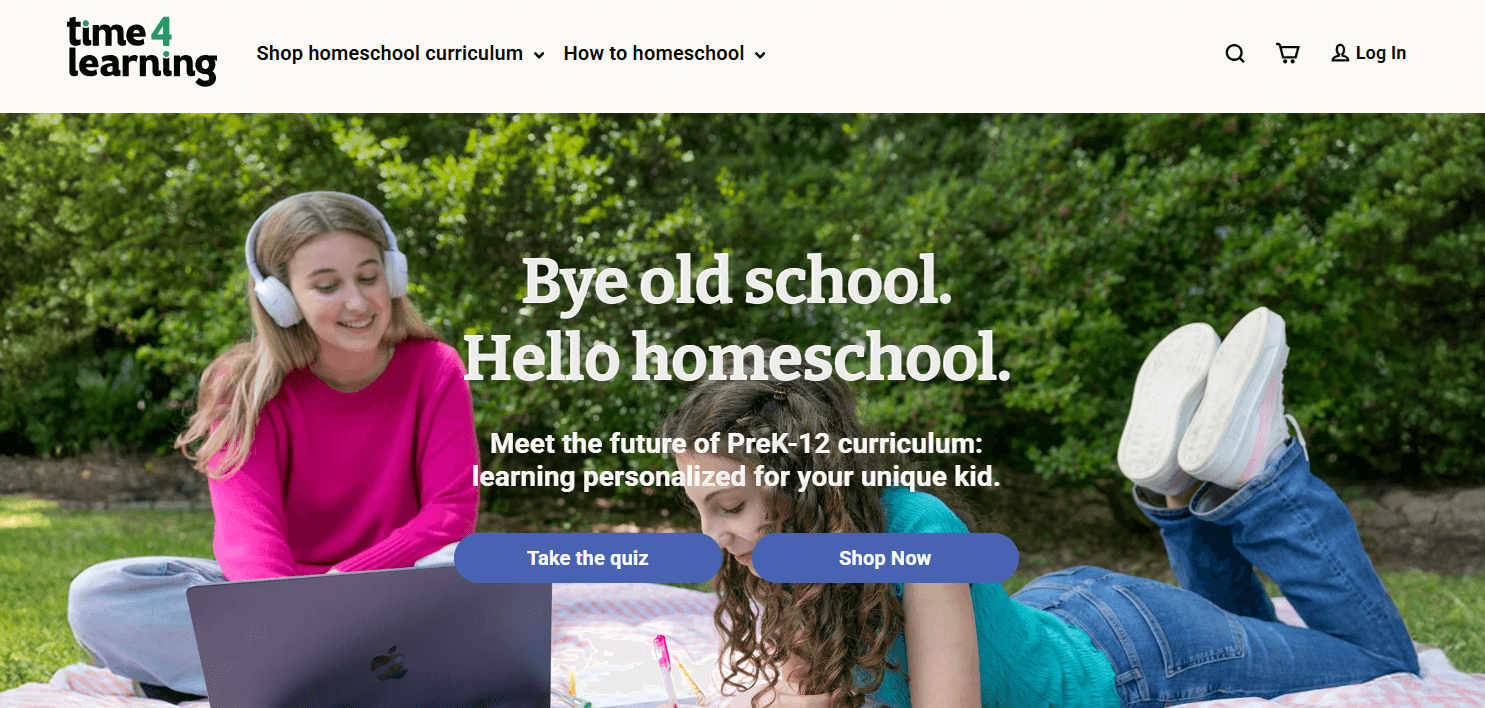 Khan Academy alternative #4: Time4Learning